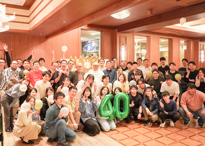 社員同士のコミュニケーション作りも応援