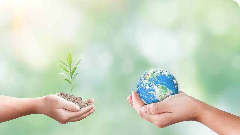 環境負荷の低減と省資源化